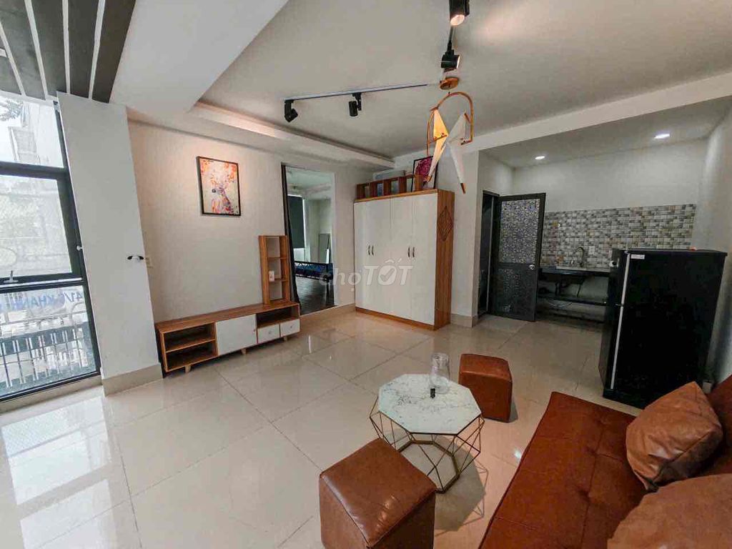Căn hộ 1 phòng ngủ Khánh Hội 55m² giá 8.3 triệu - Thiết kế hiện đại ngay trung tâm Quận 4!