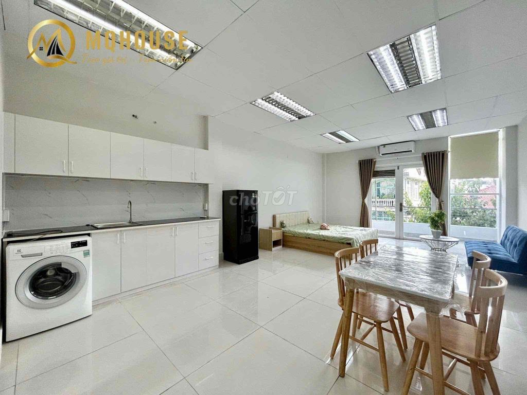Căn hộ 1 phòng ngủ Hoàng Hoa Thám 45m² giá 8.2 triệu - Full nội thất, sẵn sàng vào ở ngay!