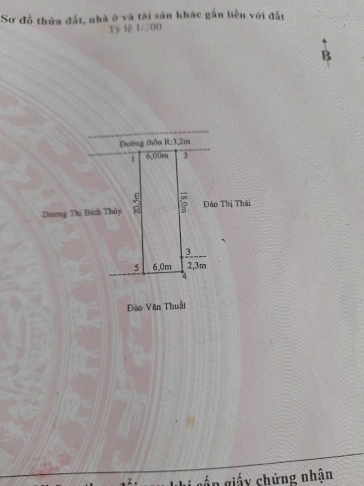 Đất nền Phúc Nam, Thủy Nguyên 121m² giá từ 1 tỷ - Ô tô đỗ cửa, đường thông thoáng!