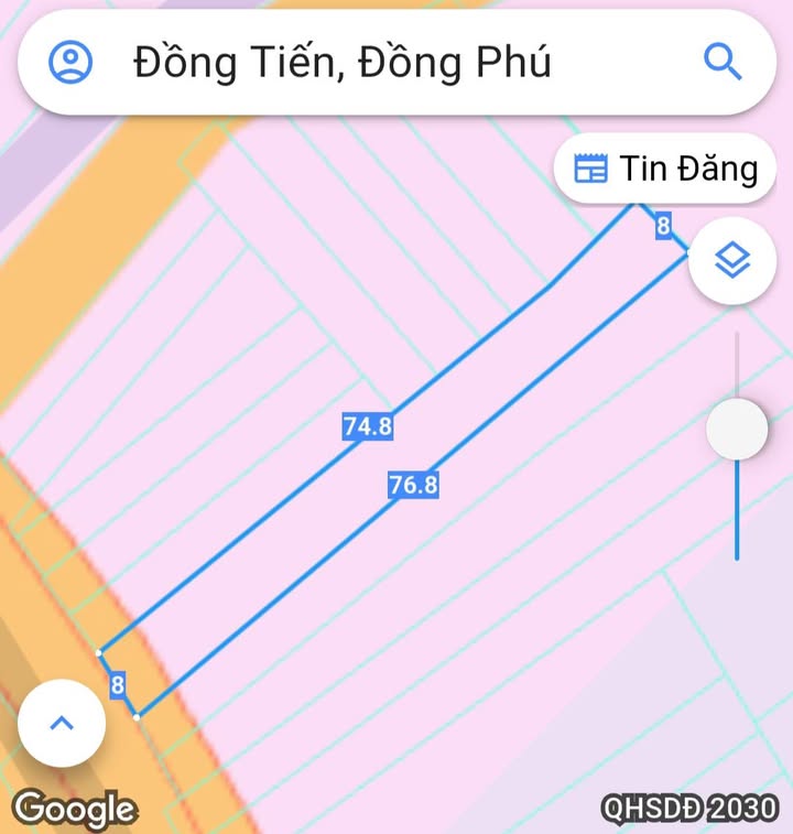 Đất nền Đồng Tiến, Đồng Phú 608m² giá 1.9 tỷ - Kinh doanh thuận lợi!