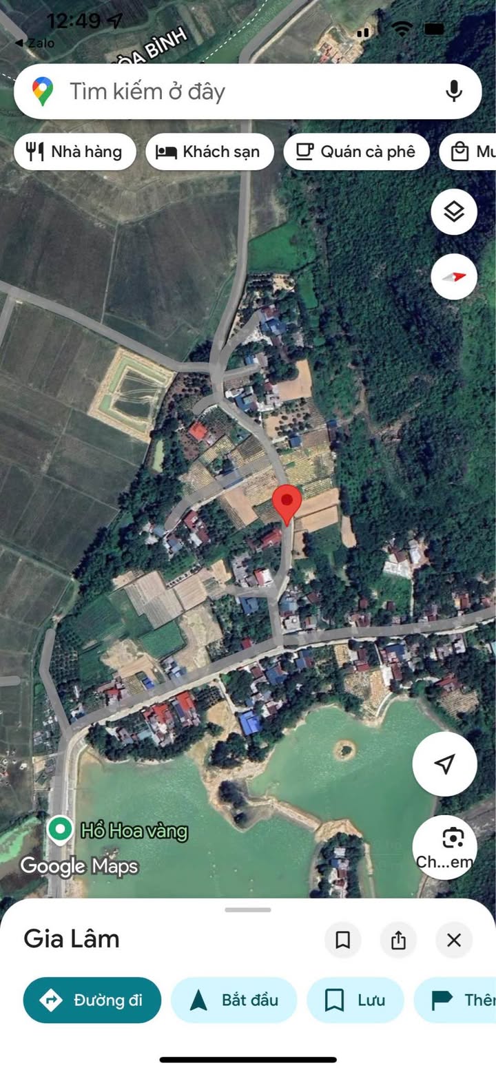 Đất nền Gia Lâm Nho Quan 122m² giá 600 triệu - Bán gấp, đường lớn như sân bay!