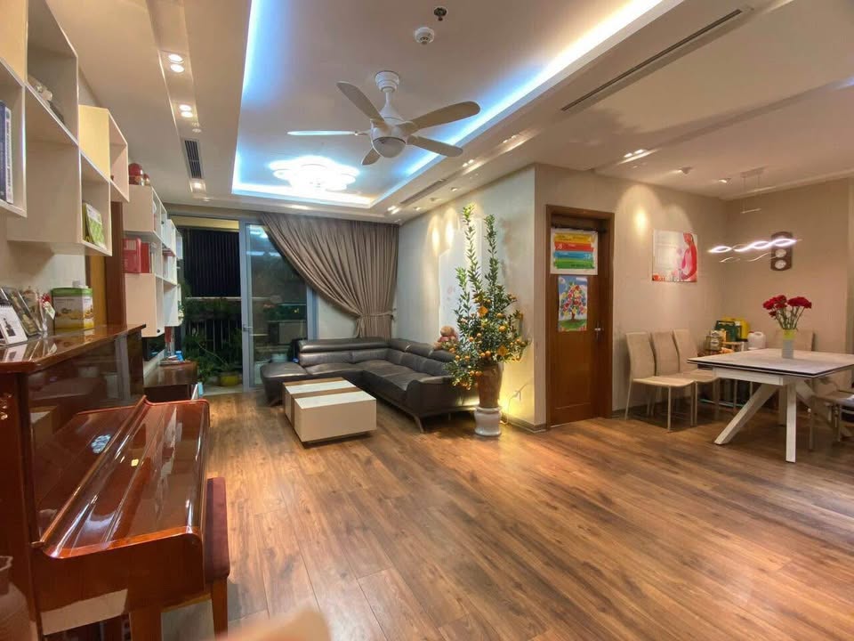 Căn hộ Times City 120m² 3 phòng ngủ - Thiết kế hiện đại, đầy đủ nội thất