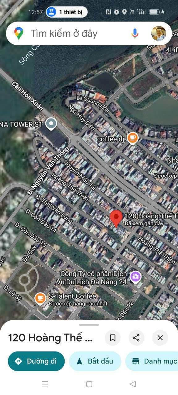 Đất nền 120 Hoàng Thế Thiện, Hòa Xuân, Đà Nẵng 120m² - Tiềm năng kinh doanh lớn!