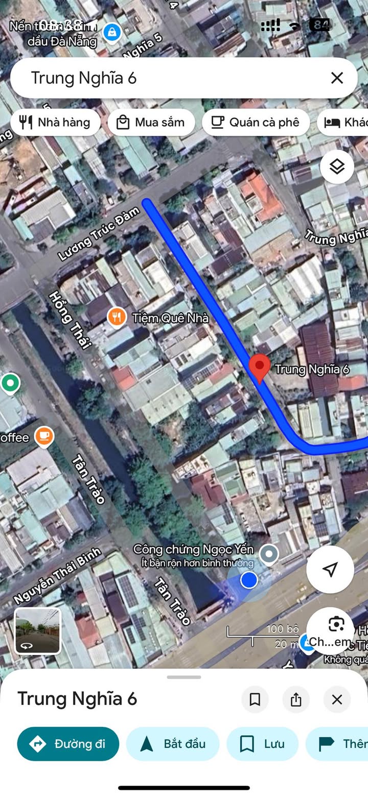 Đất nền Trung Nghĩa 6 Đà Nẵng 100m² giá 4.5 tỷ - Cơ hội đầu tư không thể bỏ lỡ!