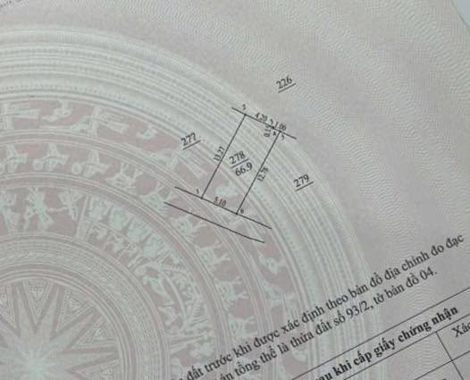 Lô đất đẹp tại An Thượng, Hoài Đức, 66.9m² giá chỉ 5.28 tỷ - Sổ đỏ chính chủ!