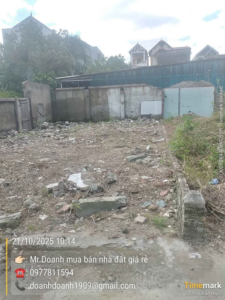 Đất thổ cư 90m² tại thôn Tiền, Yên Phong chỉ 1 tỷ - Cơ hội đầu tư hấp dẫn!