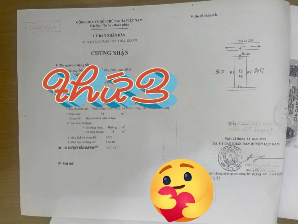 Đất nền Phố Kỳ Anh, Đồi Ngô, Lục Nam 74m² - Giá chỉ 4 tỷ, hướng Bắc!