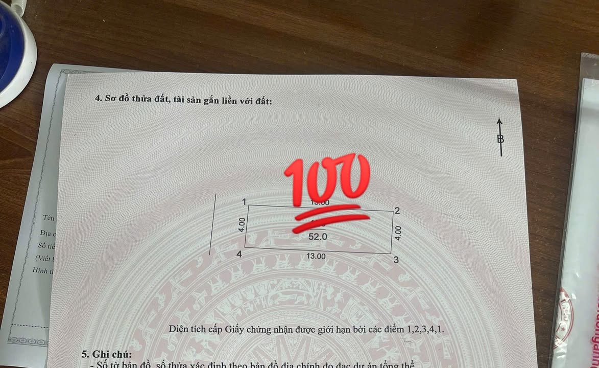 Đất Tiên Dương 52m² giá 5 tỷ - Ô tô vào tận nơi, cơ hội đầu tư hiếm có!