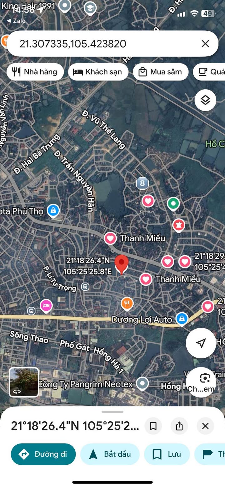 Đất 2 mặt tiền tại trung tâm Việt Trì 90,7m² giá chỉ 4 tỷ - Cơ hội đầu tư hiếm có!