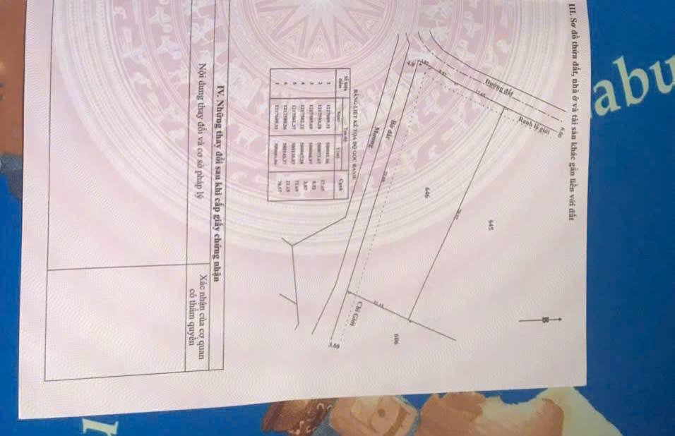 Đất vườn Nhuận Đức, Củ Chi 1800m² giá 1.55 tỷ - Mặt tiền đường lớn, đầu tư sinh lời!