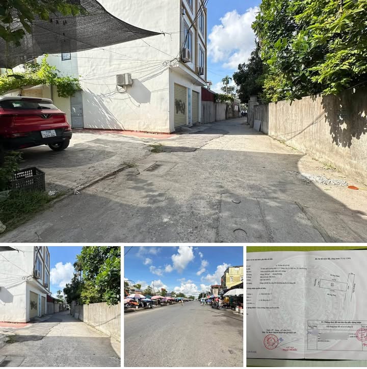 Đất mặt ngõ Cát Linh 58,5m² giá 1.75 tỷ - Sổ đỏ chính chủ, gần chợ và trường học!