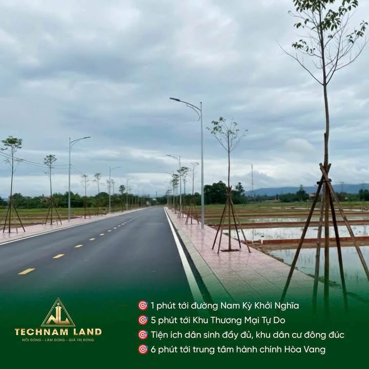 Đất nền Hòa Vang Đà Nẵng 100m² giá 1.2 tỷ - Sổ đỏ chính chủ, đầu tư sinh lời!