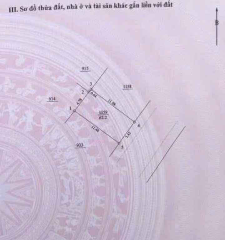 Đất dịch vụ Bồ Câu Chiến Sĩ - Lai Xá 62.2m² - Vị trí đẹp, giá đầu tư hấp dẫn!