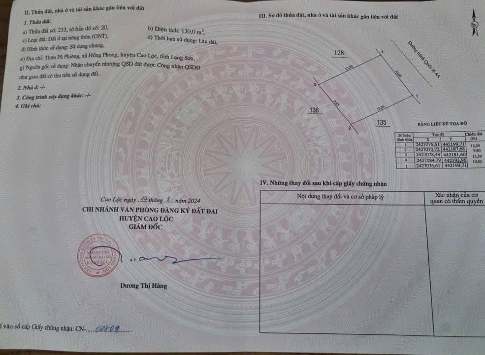 Đất nền Đồng Đăng 130m² giá 1.55 tỷ - Cơ hội đầu tư vàng!