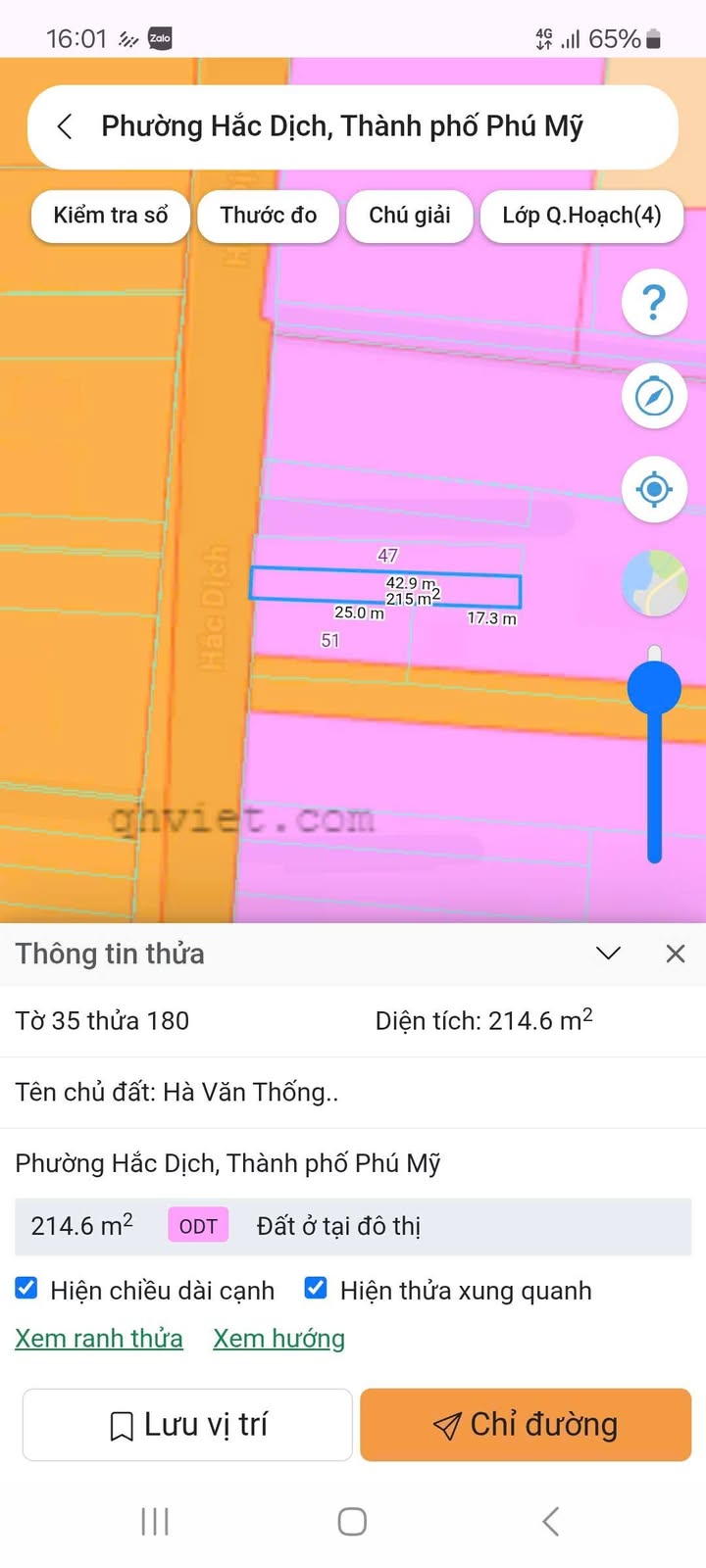 Đất nền Tân Thành, Phú Mỹ 215m² giá 2 tỷ - Đầu tư sinh lời hấp dẫn!