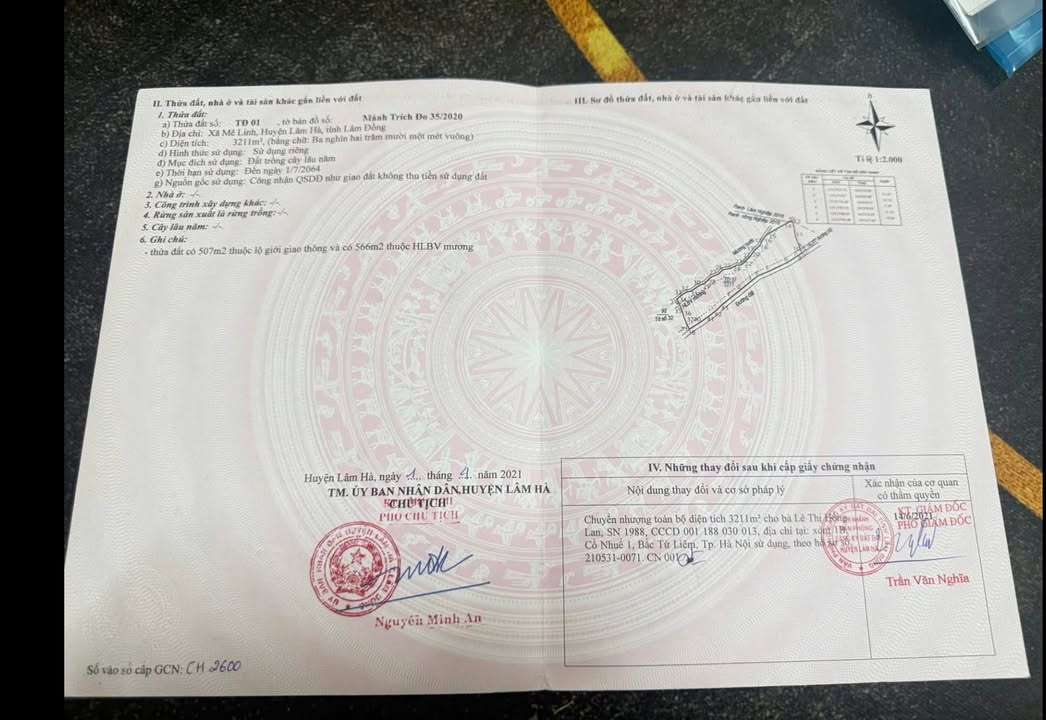 Đất nền Mê Linh Lâm Hà 5000m² giá 2.5 tỷ - Đầu tư sinh lời ngay!