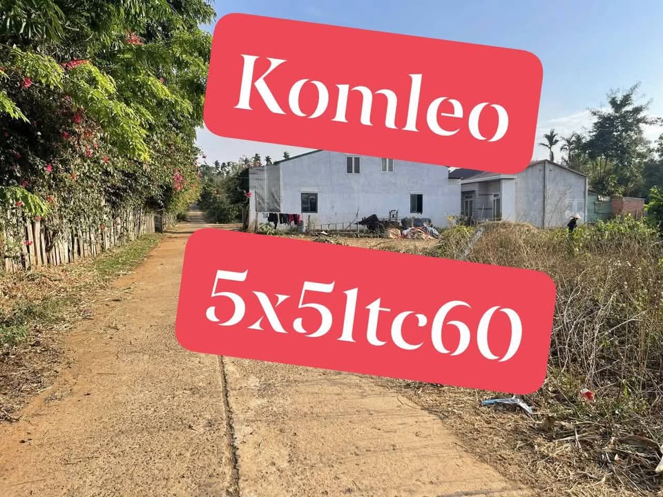 Lô đất đẹp Buôn Komleo 255m² giá 970 triệu - Cơ hội đầu tư sinh lời!