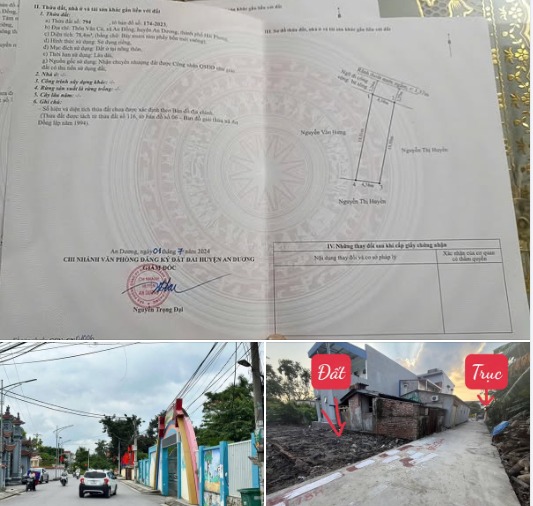 Đất nền An Đồng, An Dương 78m² giá 2.1 tỷ - Sổ đỏ chính chủ, đầu tư sinh lời!