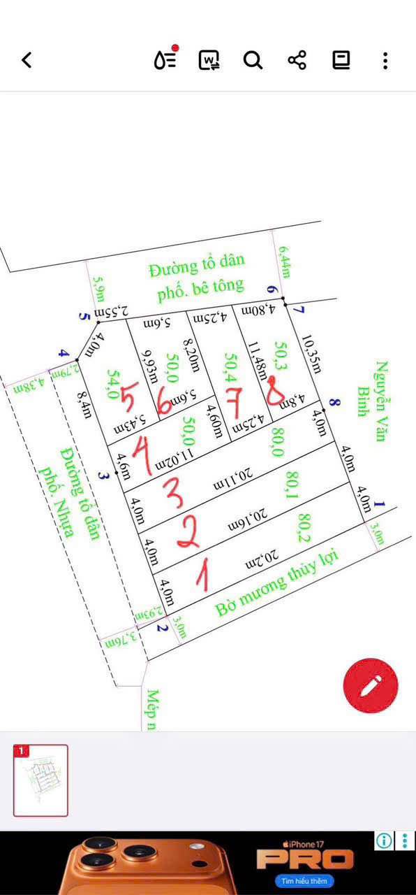 Đất nền lô số 6 xã Nam Sơn 50m² giá 1.9 tỷ - Cơ hội đầu tư lý tưởng!