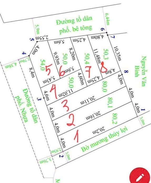 Lô đất số 2 tại Nam Sơn, An Dương - Diện tích 80m², Giá 2.6 tỷ - Cơ hội đầu tư hấp dẫn!