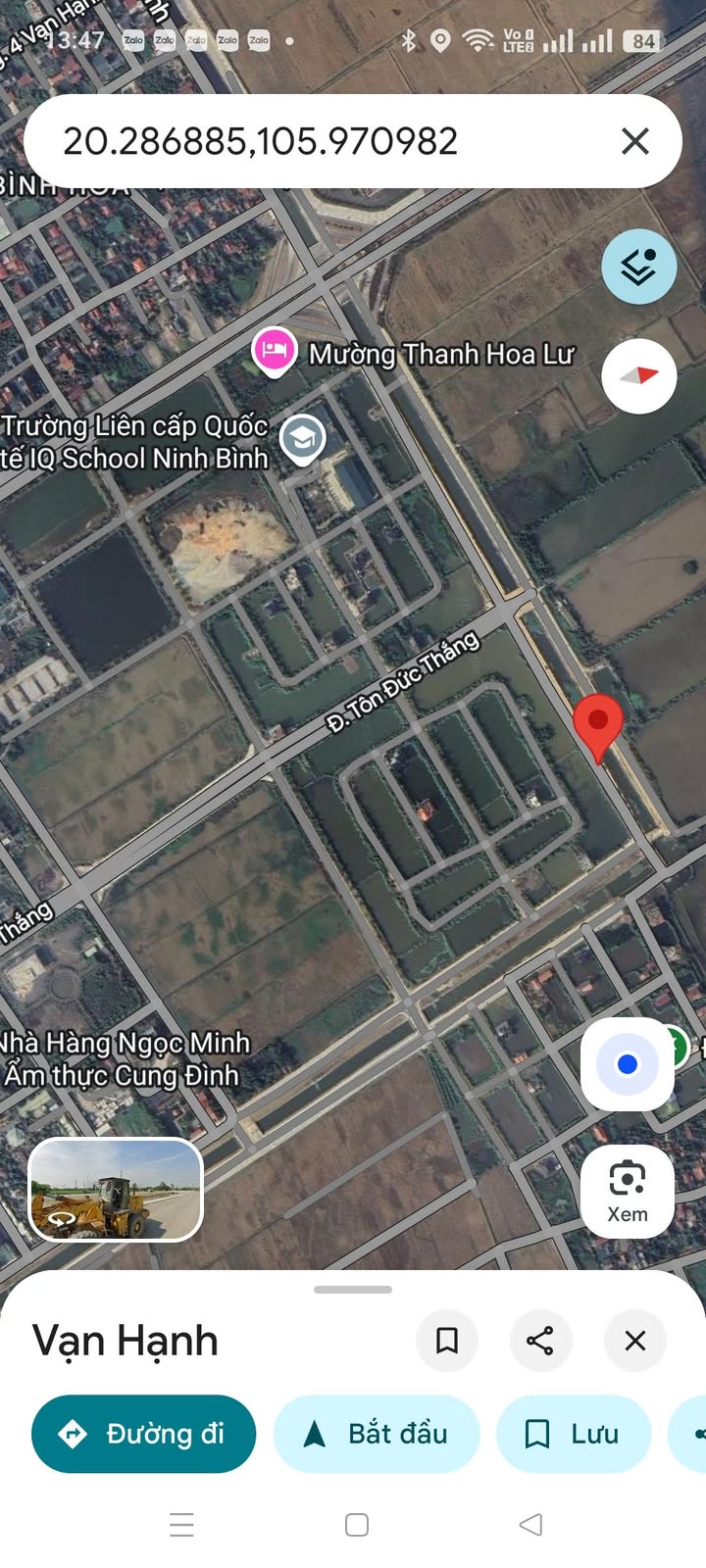 Đất nền liền kề mặt đường Vạn Hạnh, Ninh Khánh 264m² - Giá tốt, cần bán gấp!