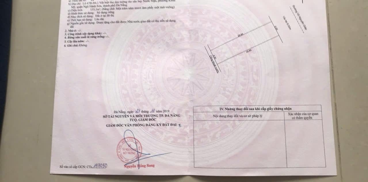 Bán đất lô đôi 310m² đường Võ Nguyên Giáp - Cơ hội đầu tư sinh lời tại Đà Nẵng!