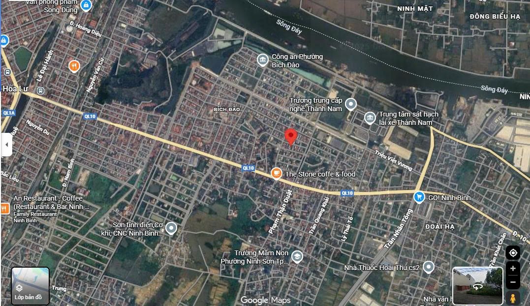 Bán đất liền kề đường Phạm Thận Duật, Bích Đào, Ninh Bình - 90m², giá thỏa thuận - Tiện ích xung quanh phong phú!