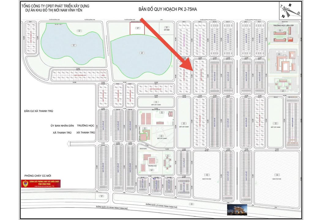 Đất nền Khu đô thị Nam Vĩnh Yên 380m² giá chỉ 7.6 tỷ - Đầu tư sinh lời ngay!