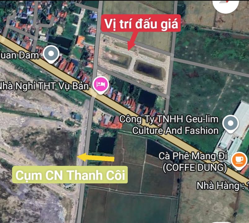 Đất nền tại khu TĐC Tam Thanh, Vụ Bản 105m² - Cơ hội đầu tư hấp dẫn!