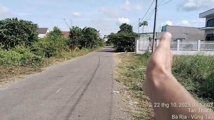 Đất thổ cư Tóc Tiên 3771m² giá 2 tỷ - Khu dân cư đông đúc