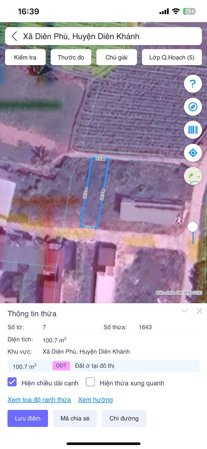 Đất nền 2 mặt tiền Diên Phú 100.7m² giá 12 triệu/m² - Pháp lý sổ hồng chính chủ!