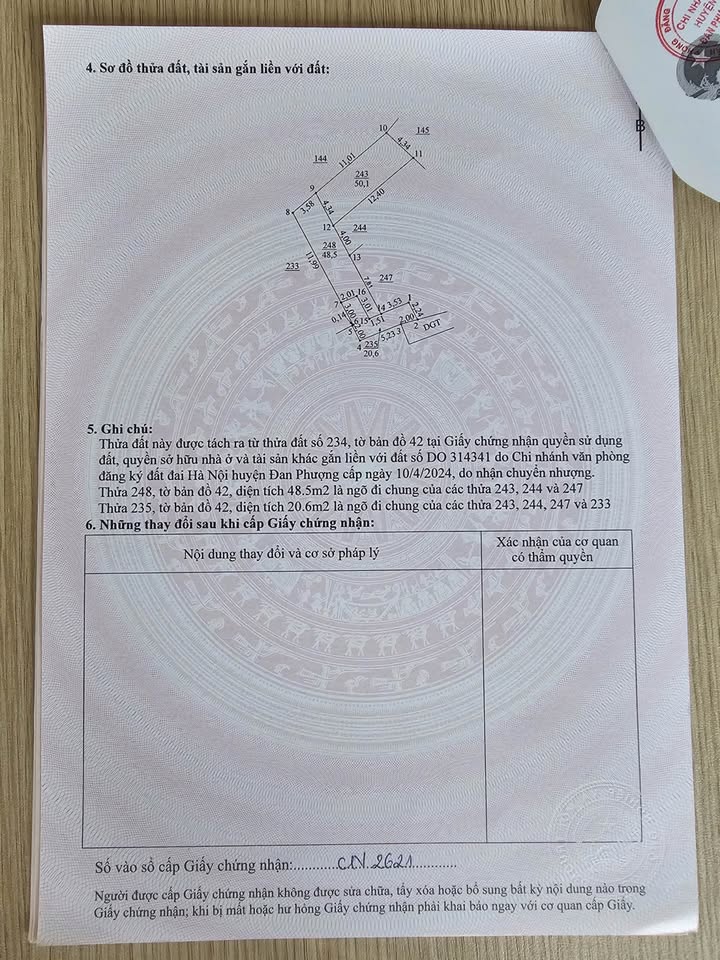 Căn hộ Thụy Ứng Đan Phượng 50m² giá 4.1 tỷ - Hàng hiếm, siêu thoáng!