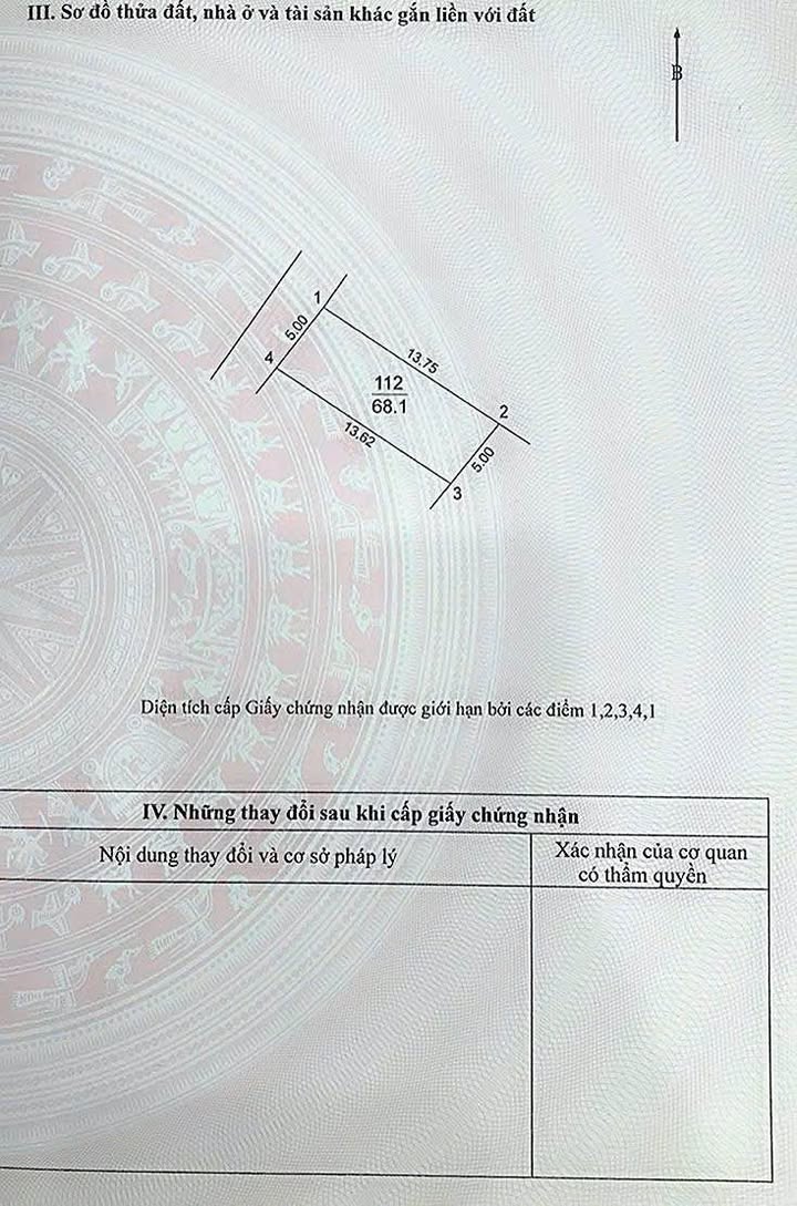 Đất nền 68m² Thôn Đoài, Việt Hùng, Đông Anh - Giá chỉ 5 tỷ, vị trí đắc địa!