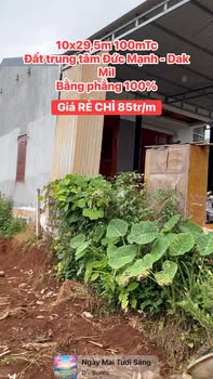 Đất nền Đức Mạnh Đắk Nông 295m² giá 850 triệu - Cơ hội đầu tư hiếm có!