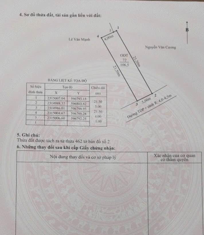 Đất thổ cư Thủy Đường, Thủy Nguyên 106m² giá 3 tỷ - Kinh doanh sầm uất!