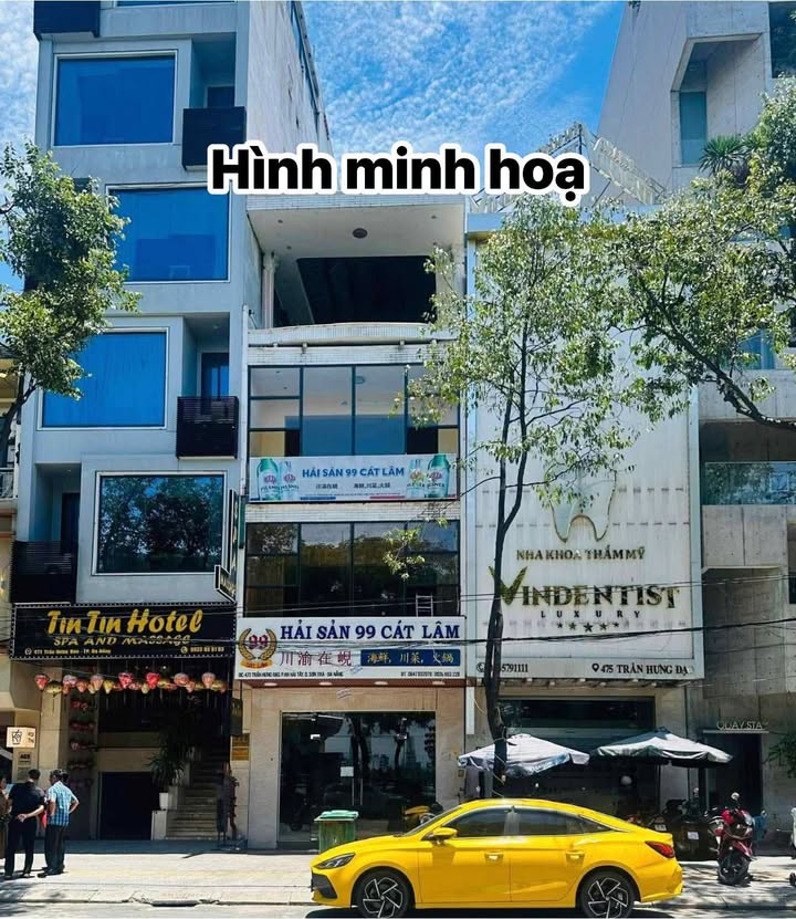 Cho thuê nhà mặt tiền Trần Hưng Đạo 125m² giá 55 triệu - Vị trí đắc địa gần cầu Tình Yêu!