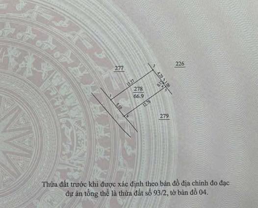 Lô đất đẹp 66m² An Thượng, Hoài Đức - Giá chỉ 5.28 tỷ, sổ đỏ chính chủ!