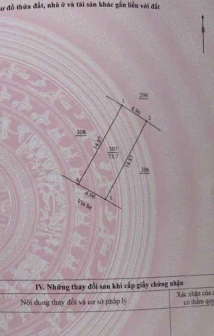 Đất dịch vụ Trạm Trôi Hoài Đức 73.7m² - Giá đầu tư hấp dẫn!