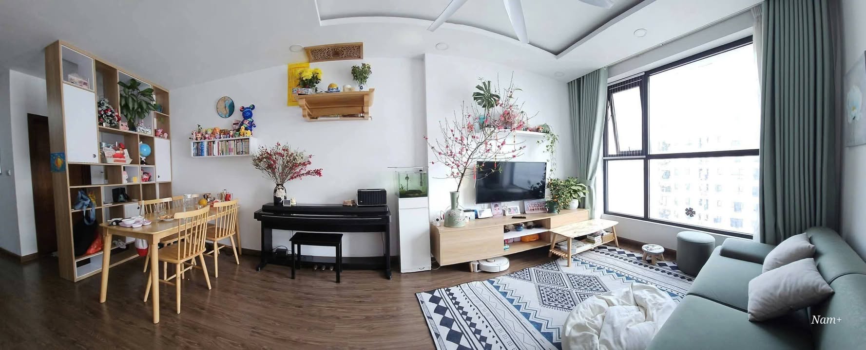 Căn hộ Eco Lake View 32 Đại Từ 85m² giá 7 tỷ - Thiết kế hiện đại, đầy đủ nội thất!