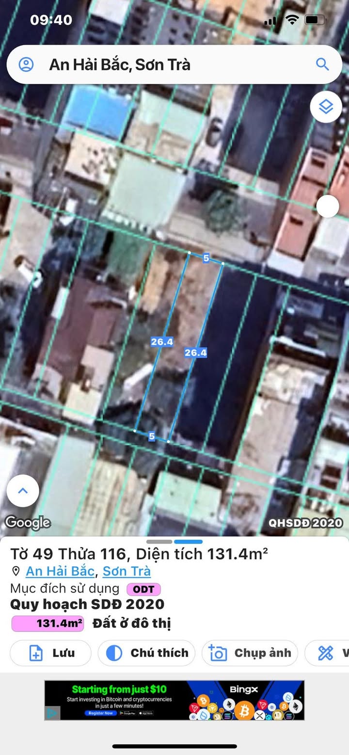 Đất khách sạn mặt tiền Lý Thánh Tông Sơn Trà 264m² giá 30 tỷ - Vị trí đắc địa cho đầu tư!