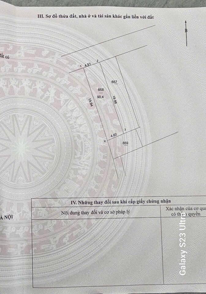 Đất thổ cư Tự Nhiên, Thường Tín 90.4m² giá 2.7 tỷ - Vị trí thuận lợi cho đầu tư!