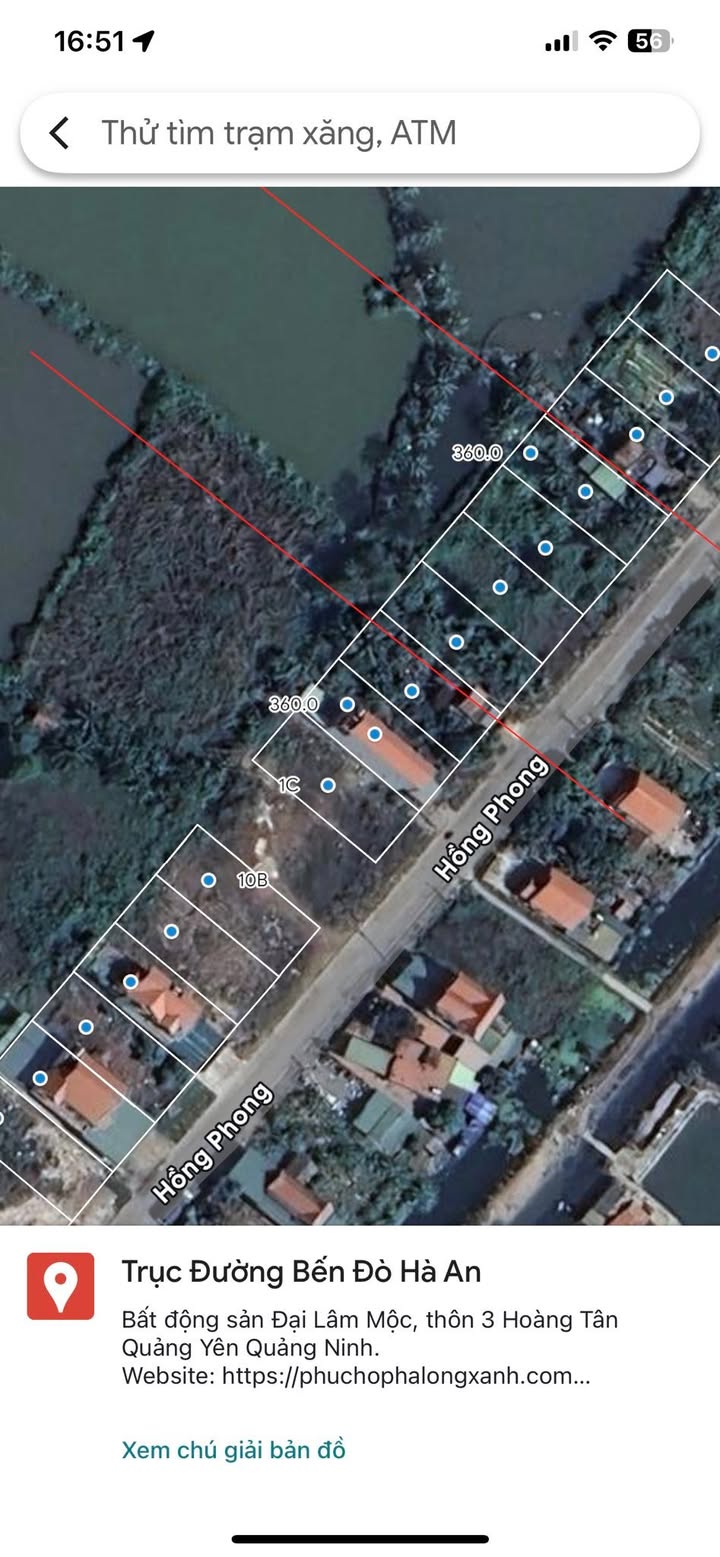 Đất nền biệt thự Hồng Phong, Hà An 360m² giá 7.2 tỷ - Cơ hội đầu tư vàng!