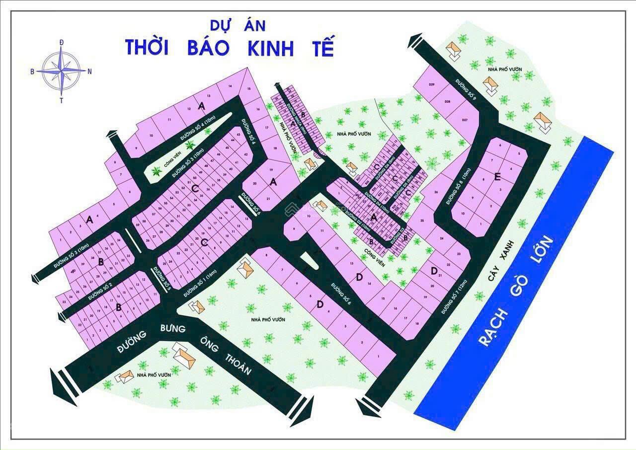 Đất nền dự án Bưng Ông Thoàn Quận 9, 460m² giá 39 triệu/m² - Cơ hội đầu tư hoàn hảo!