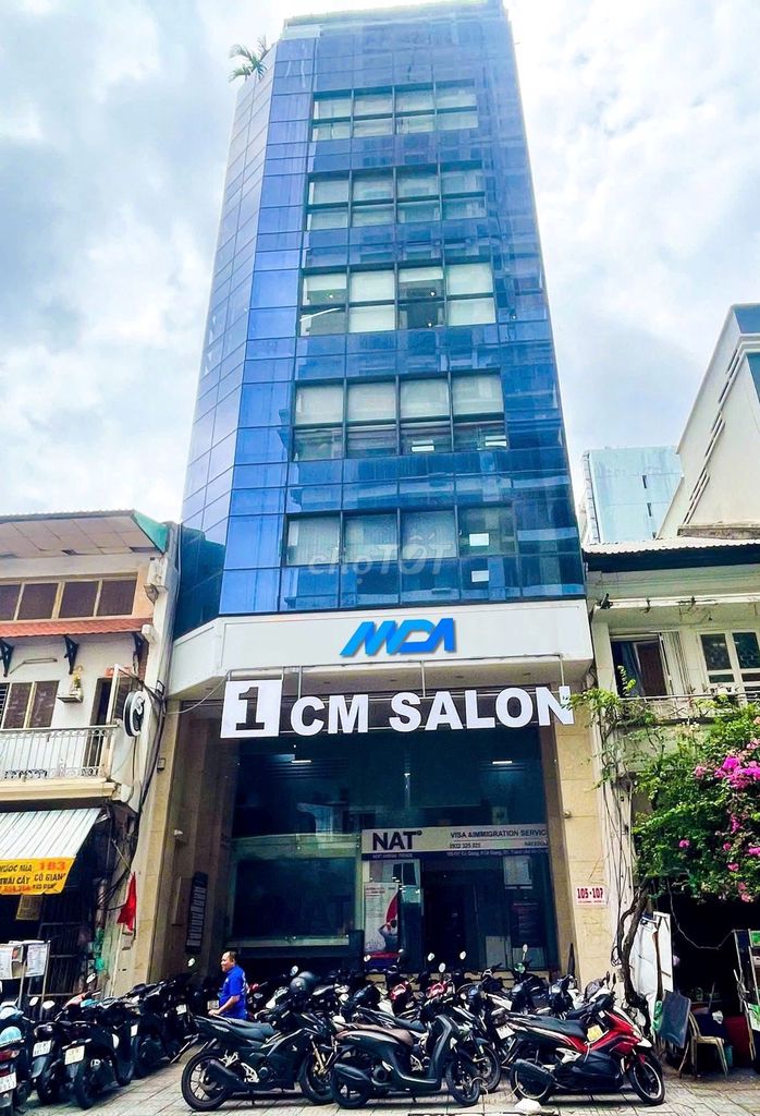 Cho thuê tòa nhà mặt tiền Võ Thị Sáu, Quận 3 - Diện tích 78m² giá 50 triệu/tháng