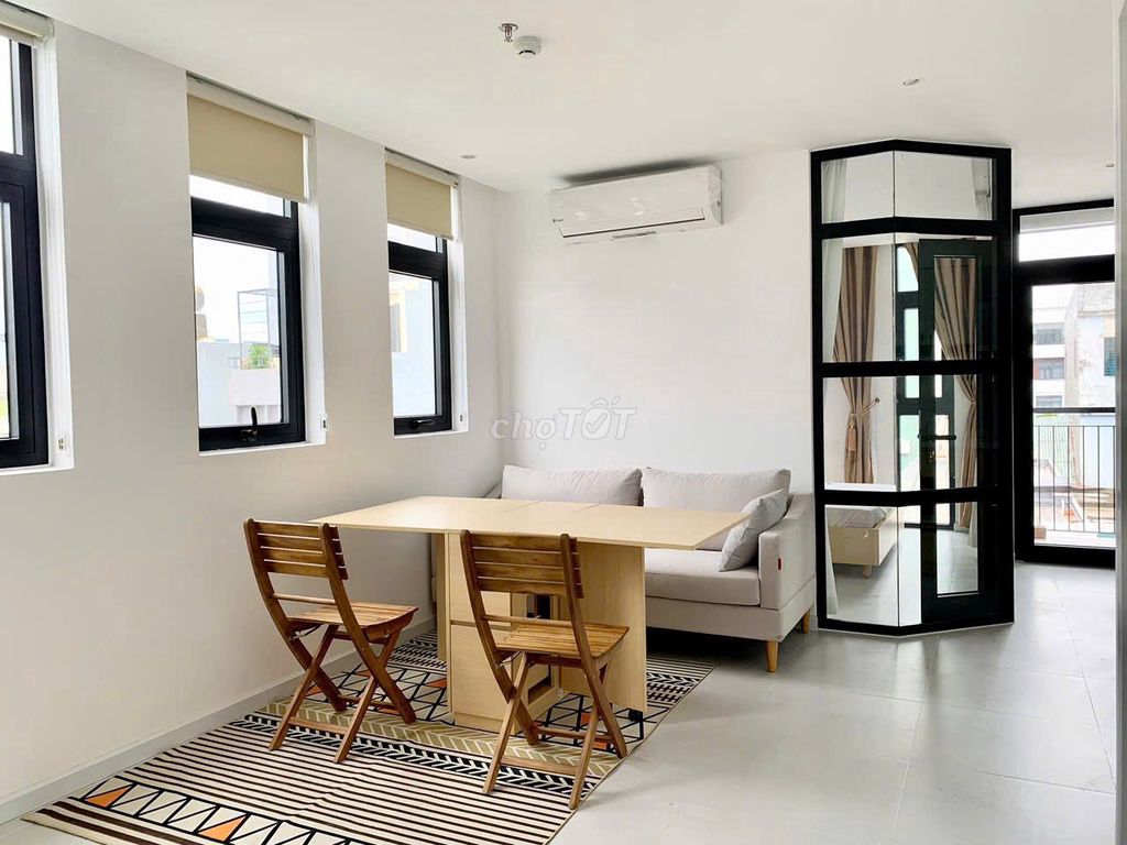 Căn hộ studio hiện đại 45m² giá 9 triệu - Gần cầu Rồng