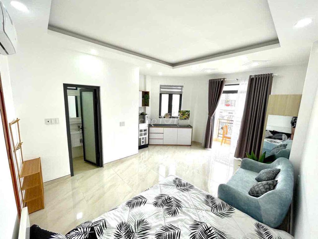 Căn hộ Studio 35m² Đường Nguyên Hồng, Quận Bình Thạnh - Full nội thất, sẵn sàng vào ở!