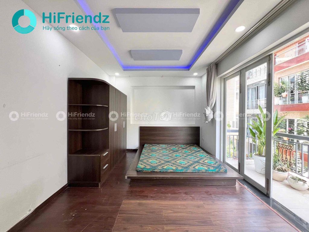 Căn hộ 2 phòng ngủ Nguyễn Văn Công 60m² giá 7.9 triệu - Full nội thất ngay công viên