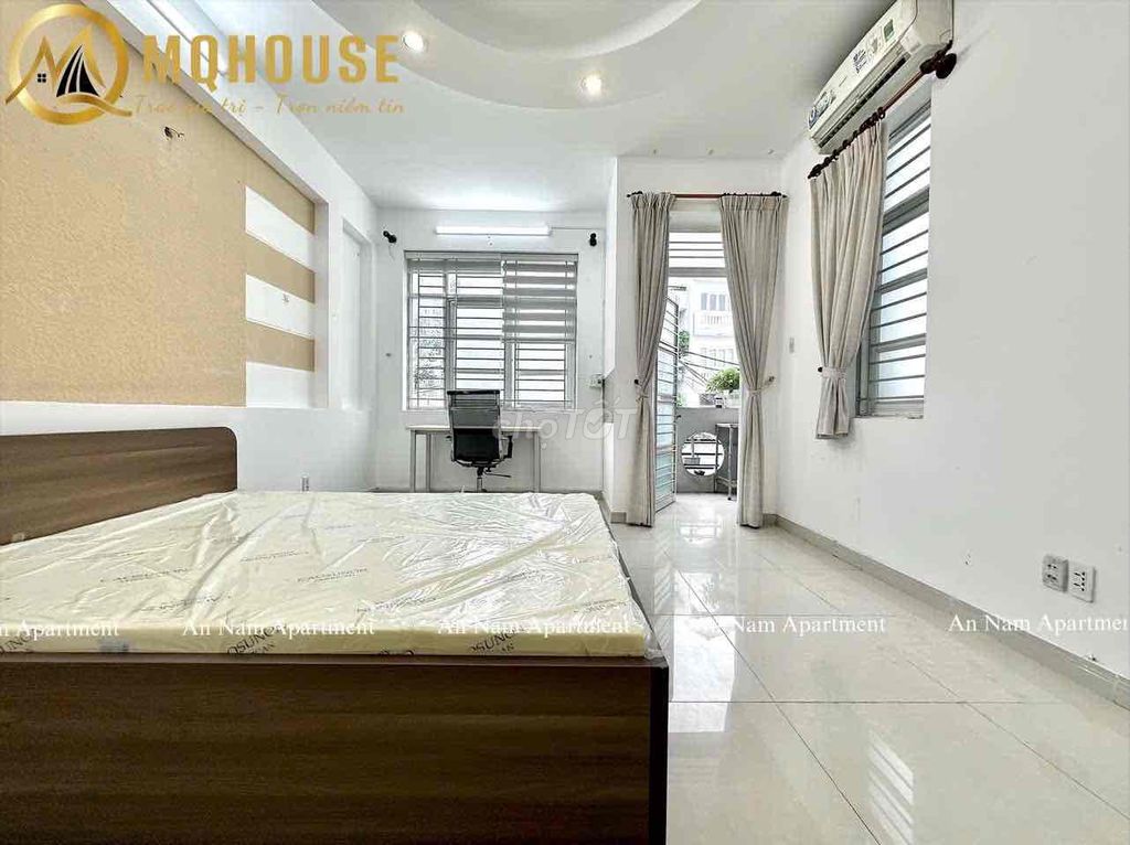 Căn hộ Studio Tăng Bạt Hổ 40m² giá 7.5 triệu - Full nội thất, ban công thoáng mát!