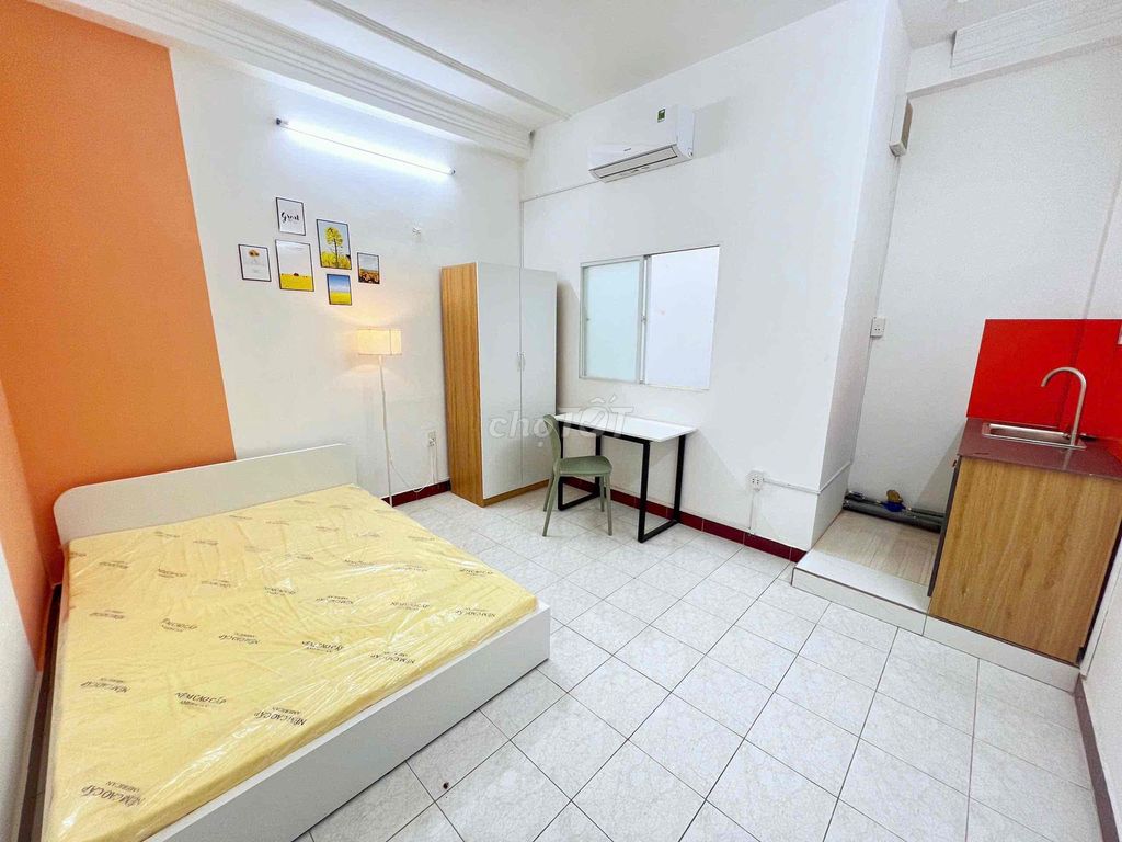Phòng studio Tân Bình 22m² giá 3.8 triệu - Full nội thất, tự do giờ giấc!