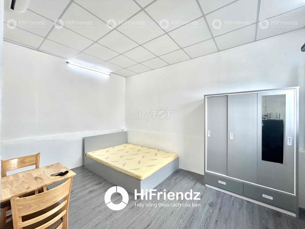 Căn hộ 1PN Sát Mega Bình Phú Quận 6, 35m² giá 6 triệu - Full nội thất, ban công thoáng